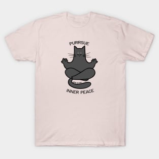 Cat Yoga & Meowditation T-Shirt